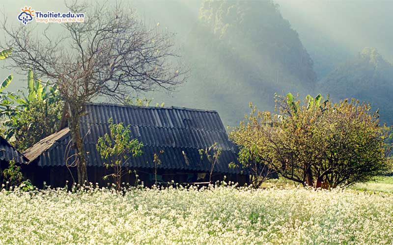 Các đặc điểm khí hậu Hoà Bình