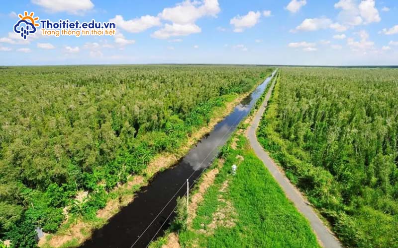 Đặc điểm khí hậu Cà Mau mùa khô