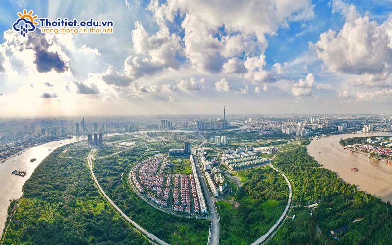 Địa hình của Tp Hồ Chí Minh