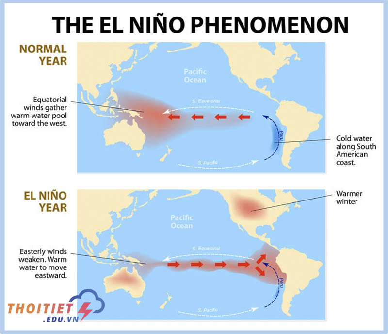 ảnh hưởng của el nino đến việt nam