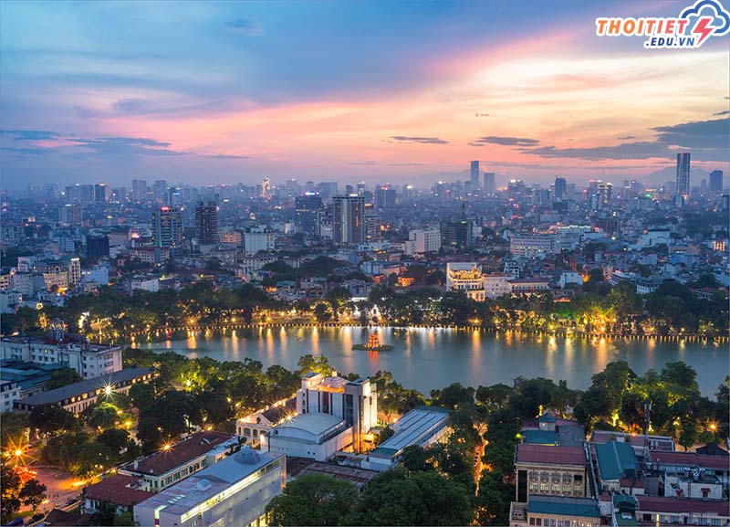 Giới thiệu về vị trí địa lý hà nội