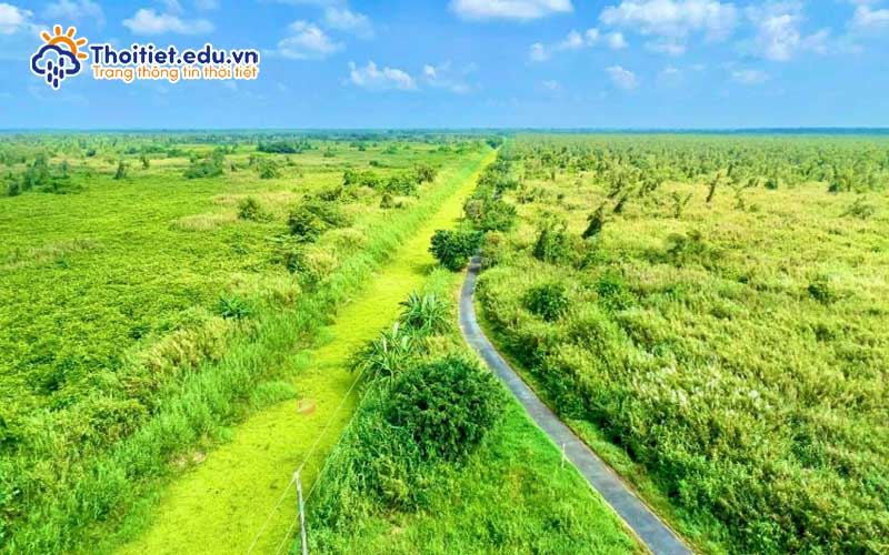 Khí hậu Cà Mau ảnh hưởng lượng nắng