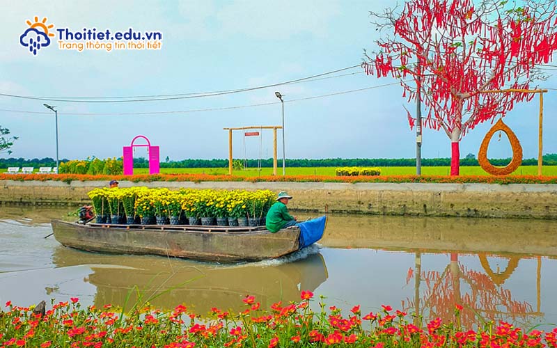 Đặc điểm khí hậu Tiền Giang mùa xuân
