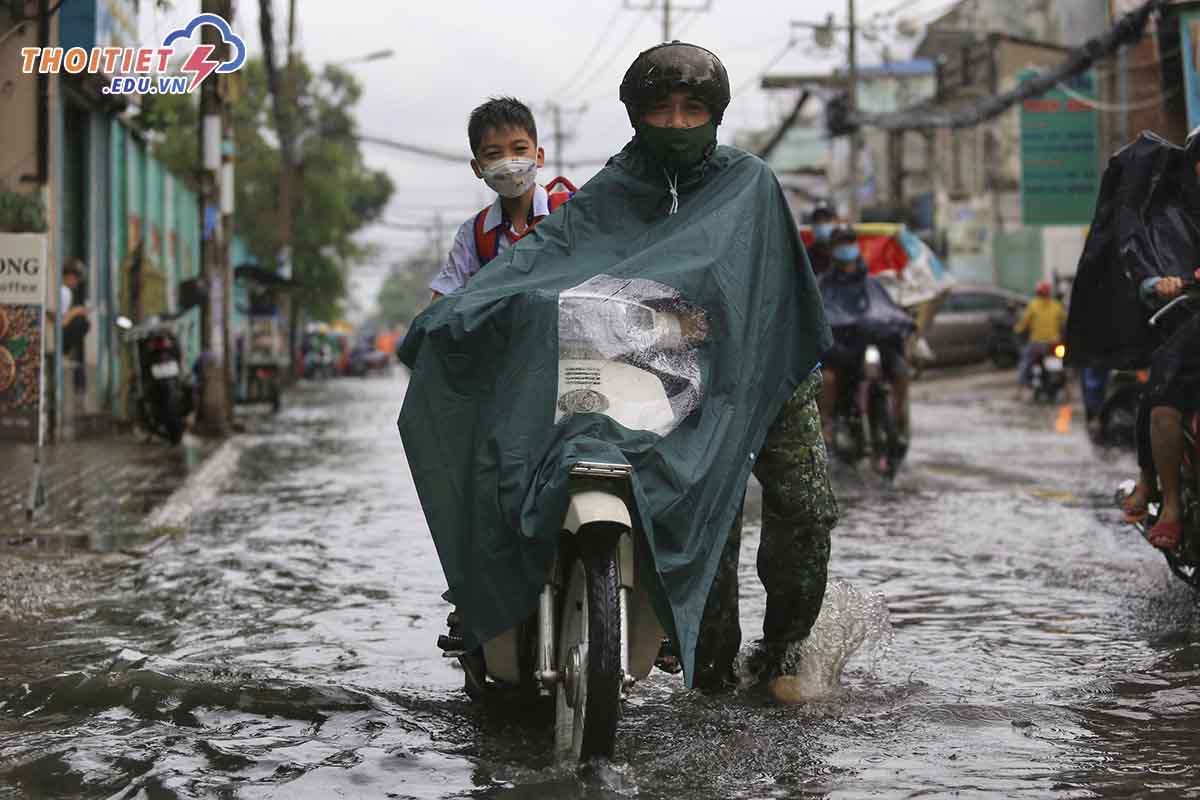 mùa mưa ở miền nam