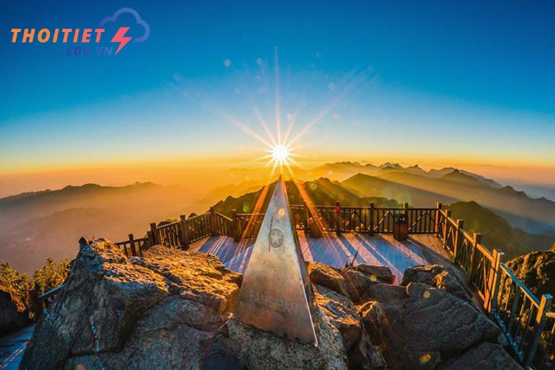 nhiệt độ trên đỉnh fansipan