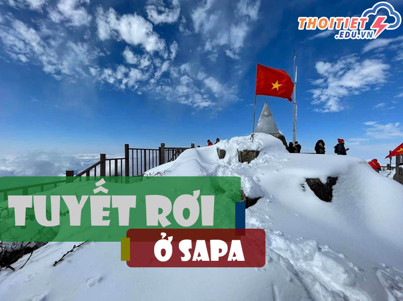 Tuyết rơi ở Sapa